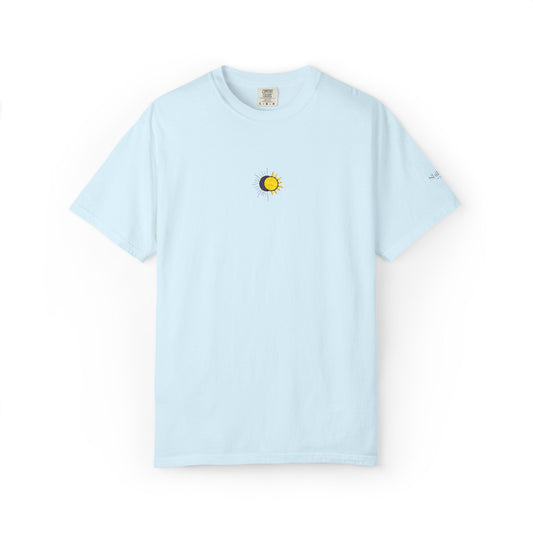 Sun Moon Embroidered T-Shirt