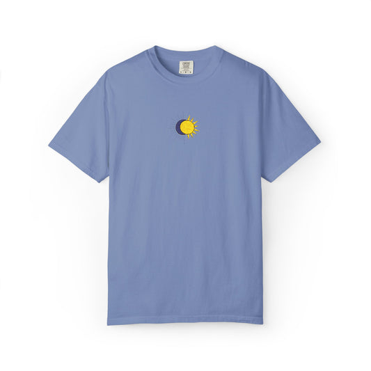 Sun Moon Embroidered T-Shirt
