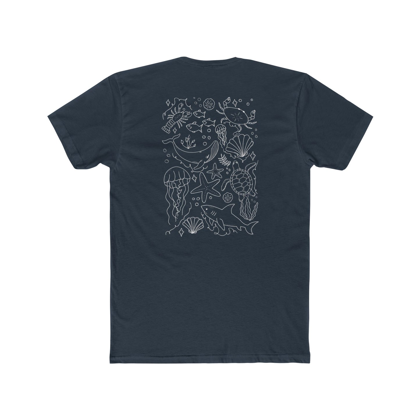 Cape Cod — Coastal Shells & Sea Life Graphic T-Shirt