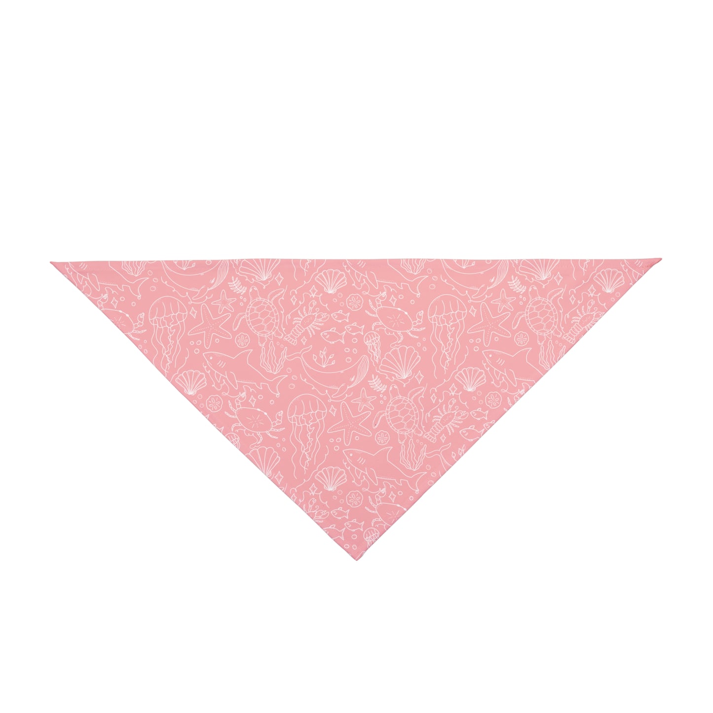 Underwater — Shells and Sea Creatures Dog & Cat Bandana