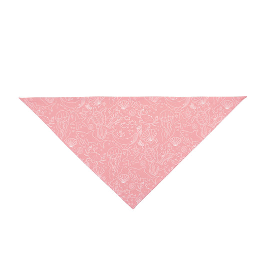 Underwater — Shells and Sea Creatures Dog & Cat Bandana