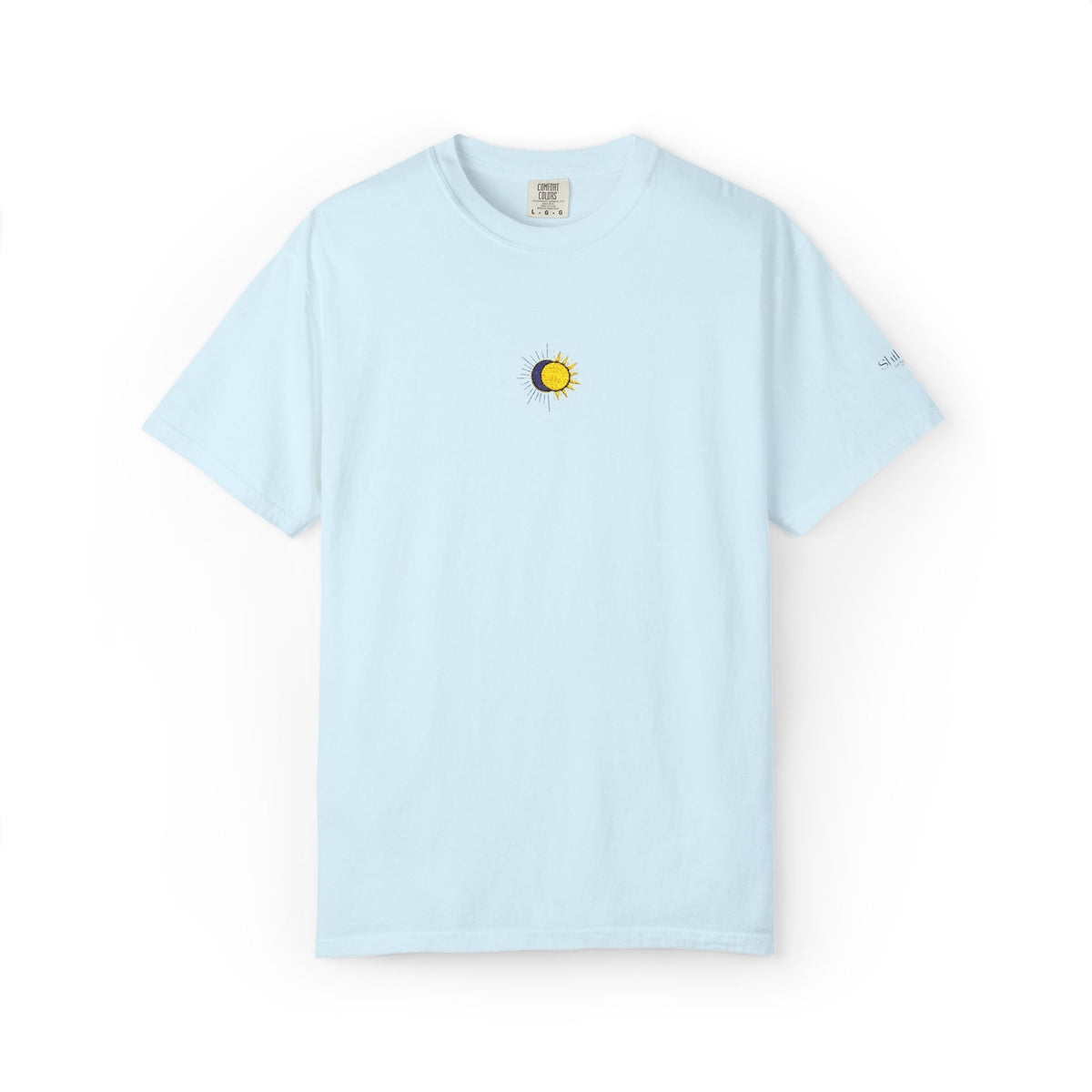 Sun Moon Embroidered T-Shirt