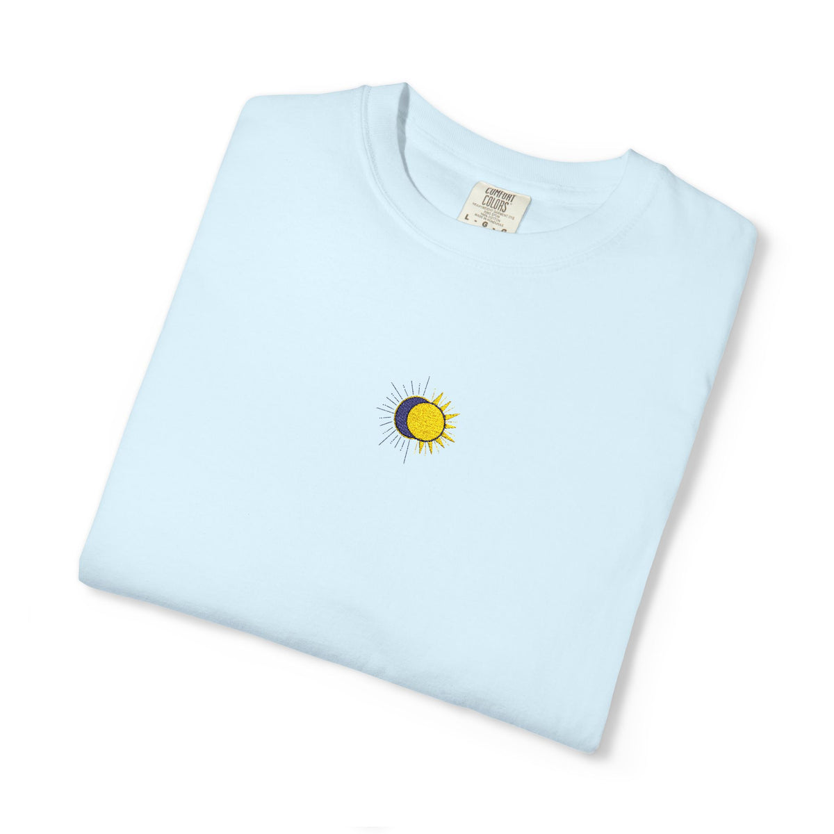 Sun Moon Embroidered T-Shirt
