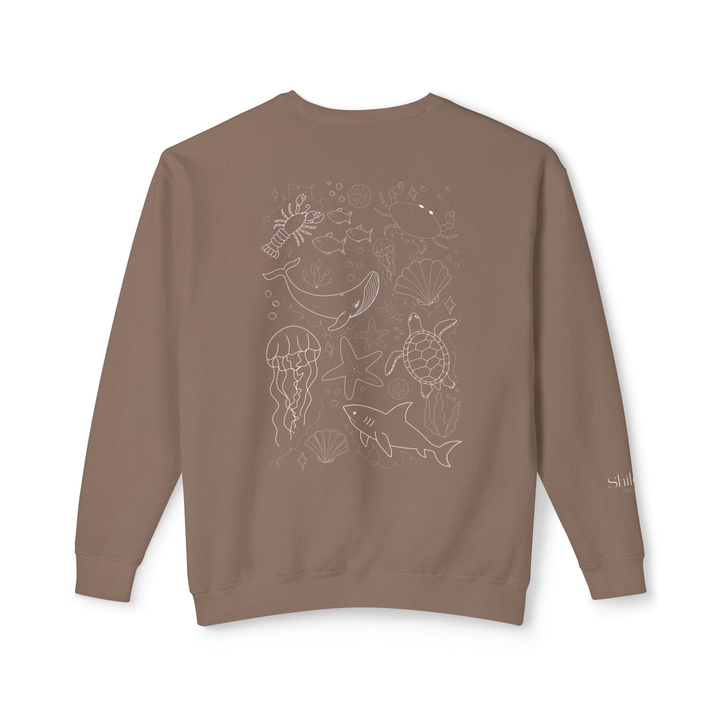 Cape Cod Sea Creature - Lightweight Crewneck Sweatshirt