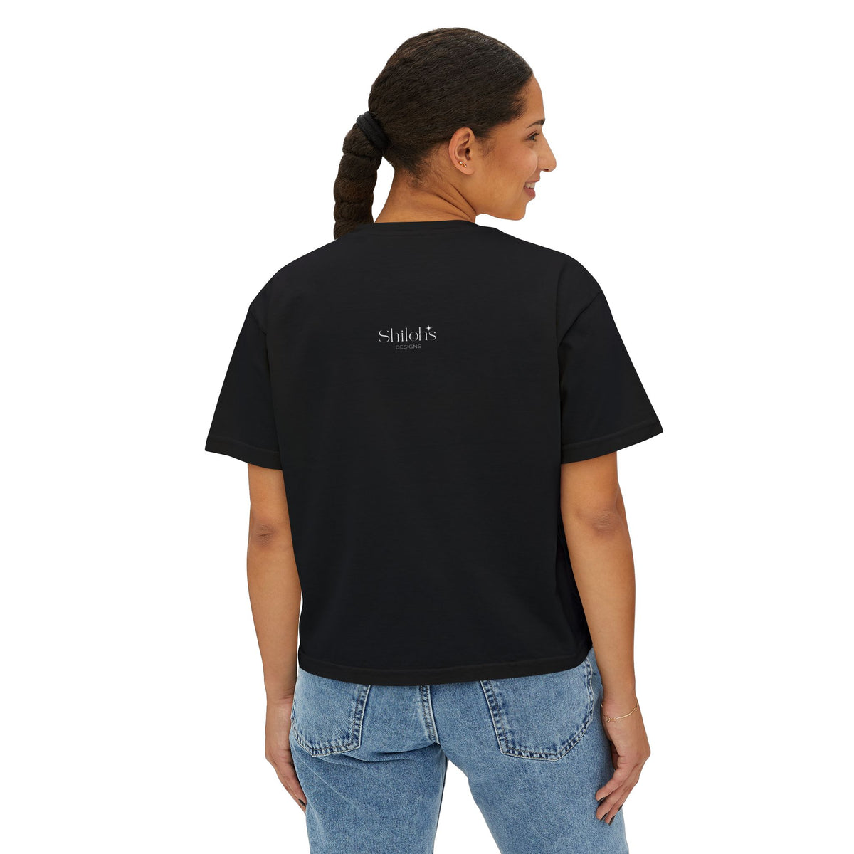 Women's Boxy Tee — Sunrise Graphic Tee