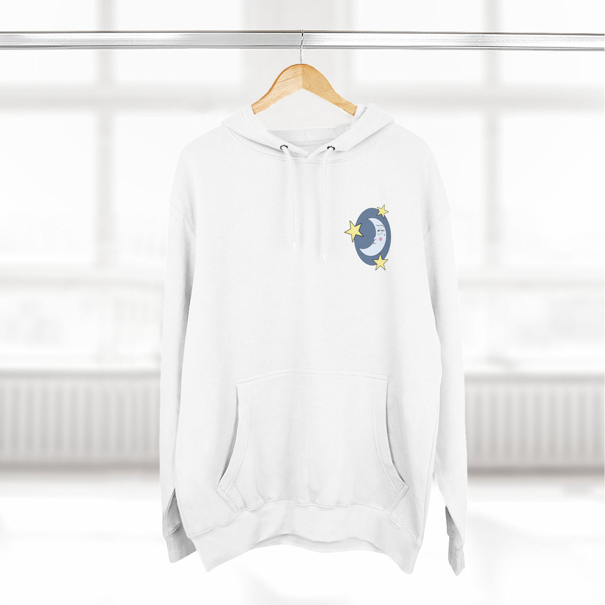The Moon Hoodie — Star & Crescent Moon Pullover