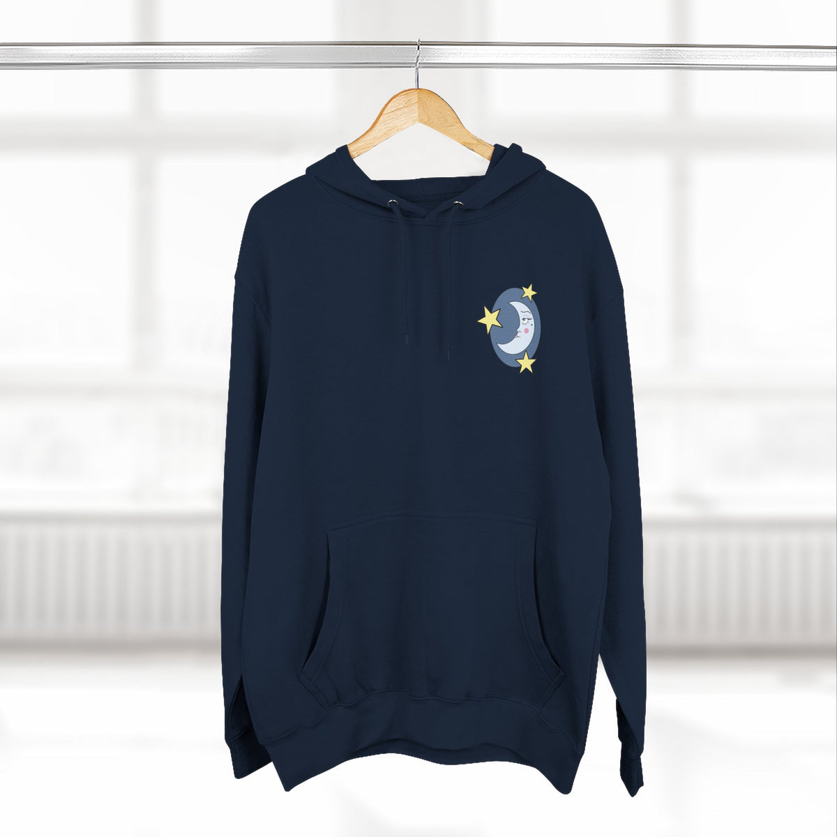 The Moon Hoodie — Star & Crescent Moon Pullover