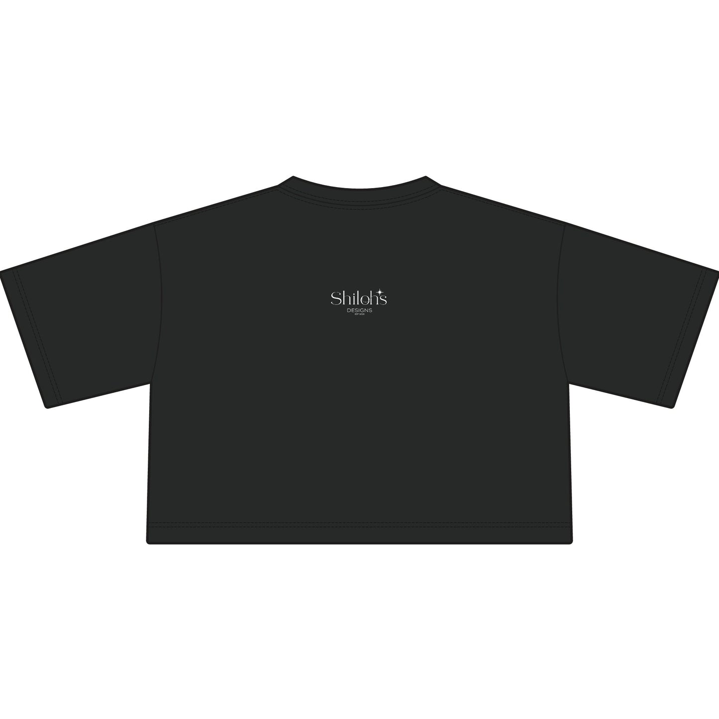 Sunset - Women's Cropped Cotton T-Shirt