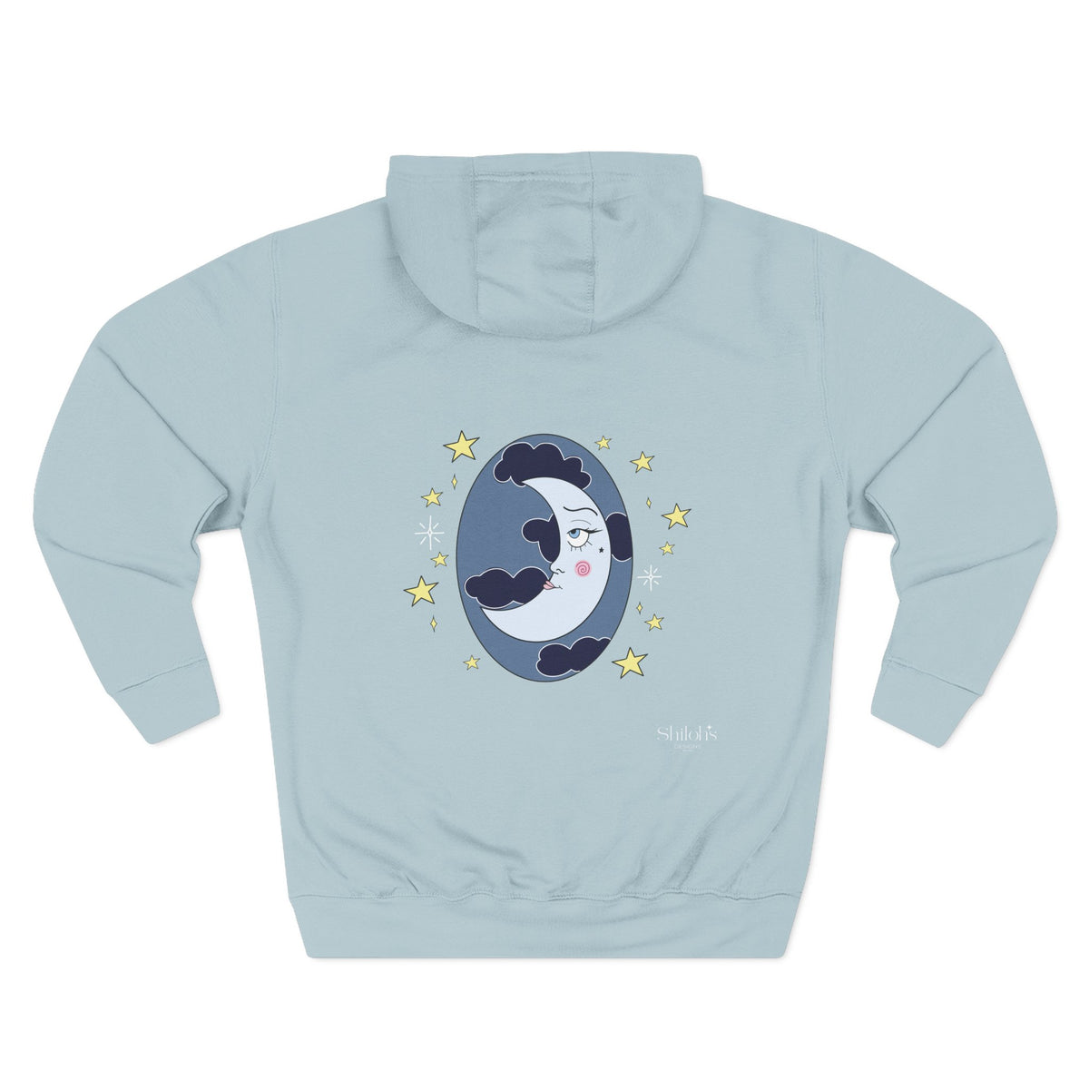 The Moon Hoodie — Star & Crescent Moon Pullover