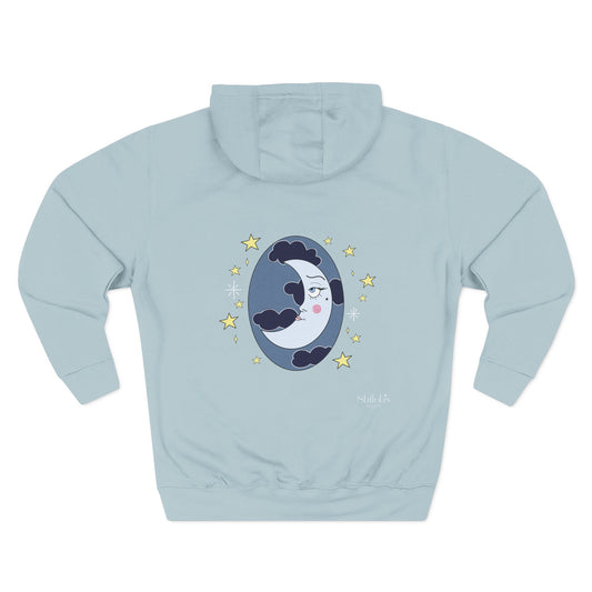 The Moon Hoodie — Star & Crescent Moon Pullover