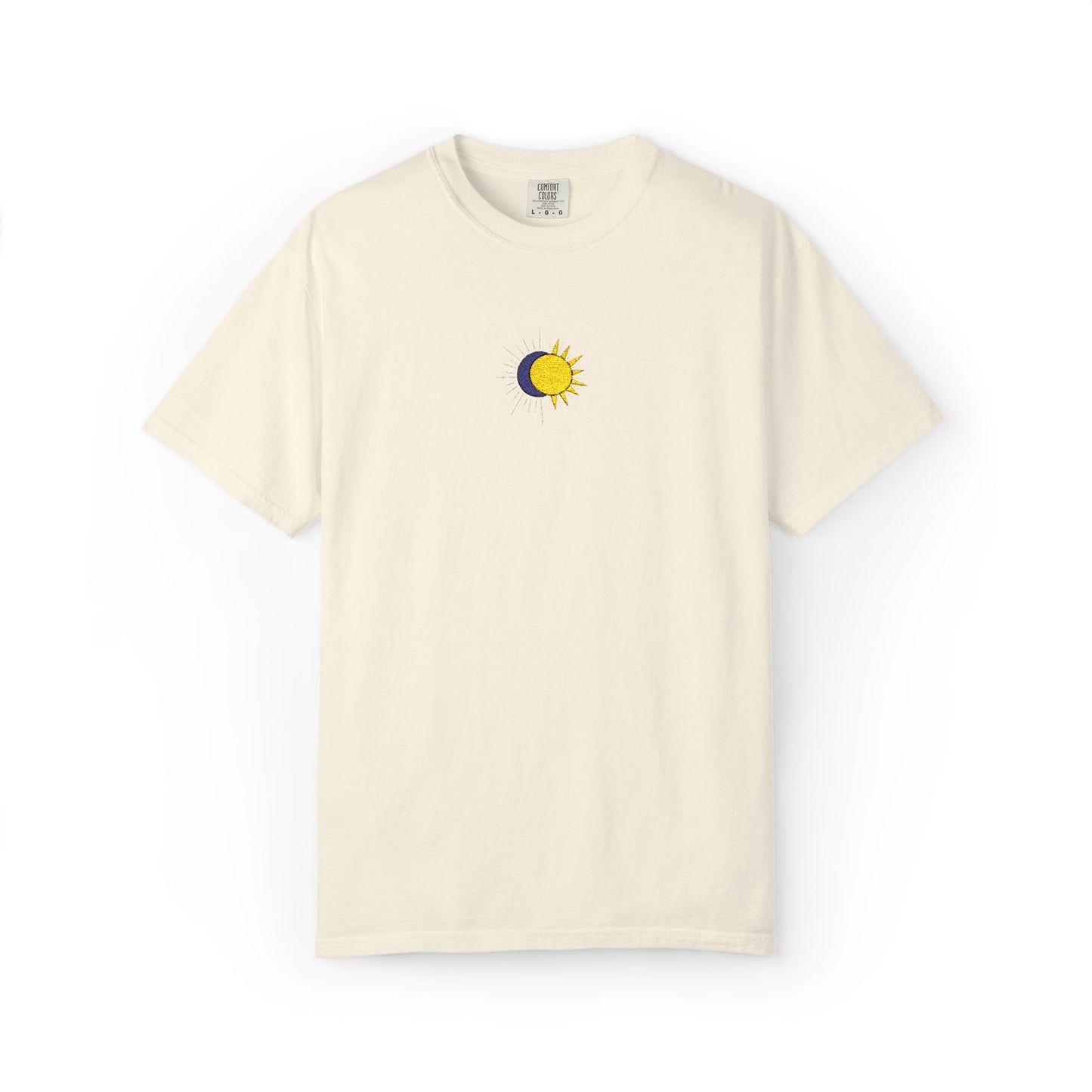 Sun Moon Embroidered T-Shirt