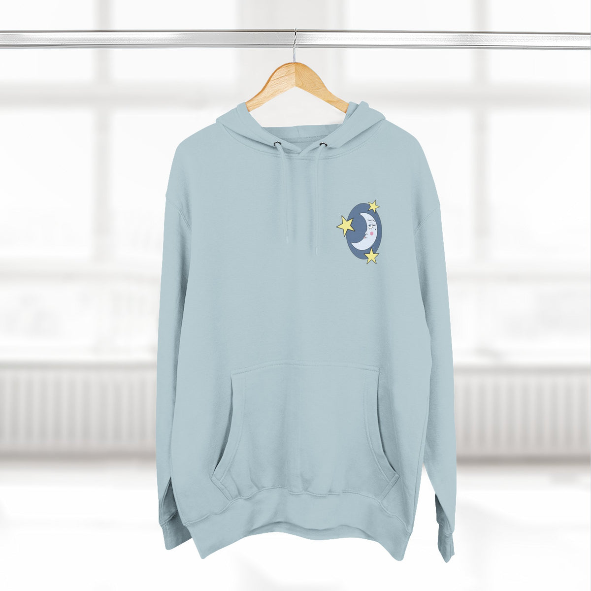 The Moon Hoodie — Star & Crescent Moon Pullover
