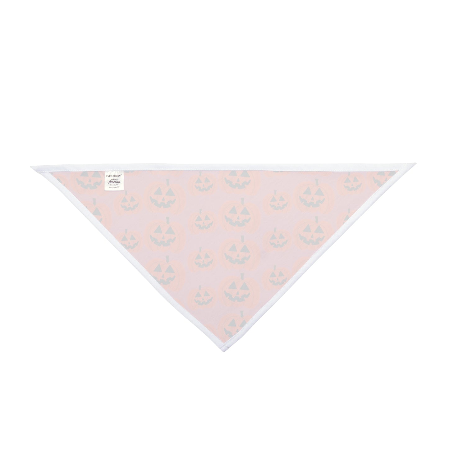Pink Halloween Jack-O'-Lantern Pet Bandana
