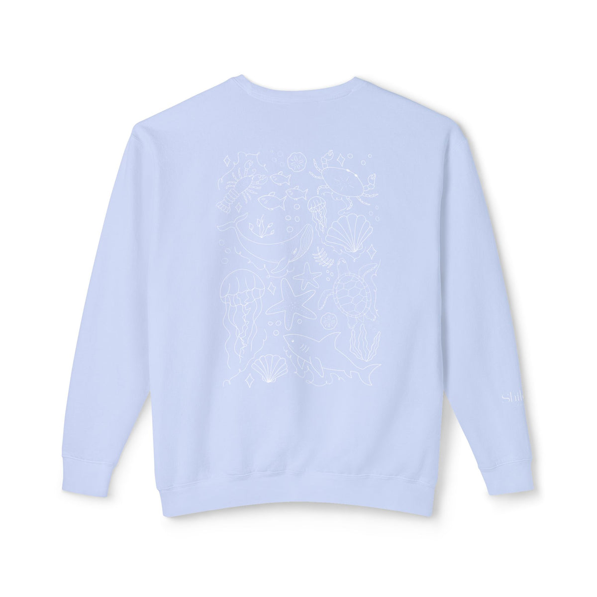 Cape Cod Sea Creature - Lightweight Crewneck Sweatshirt