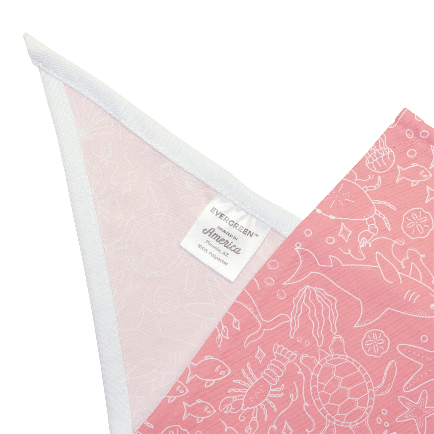Underwater — Shells and Sea Creatures Dog & Cat Bandana