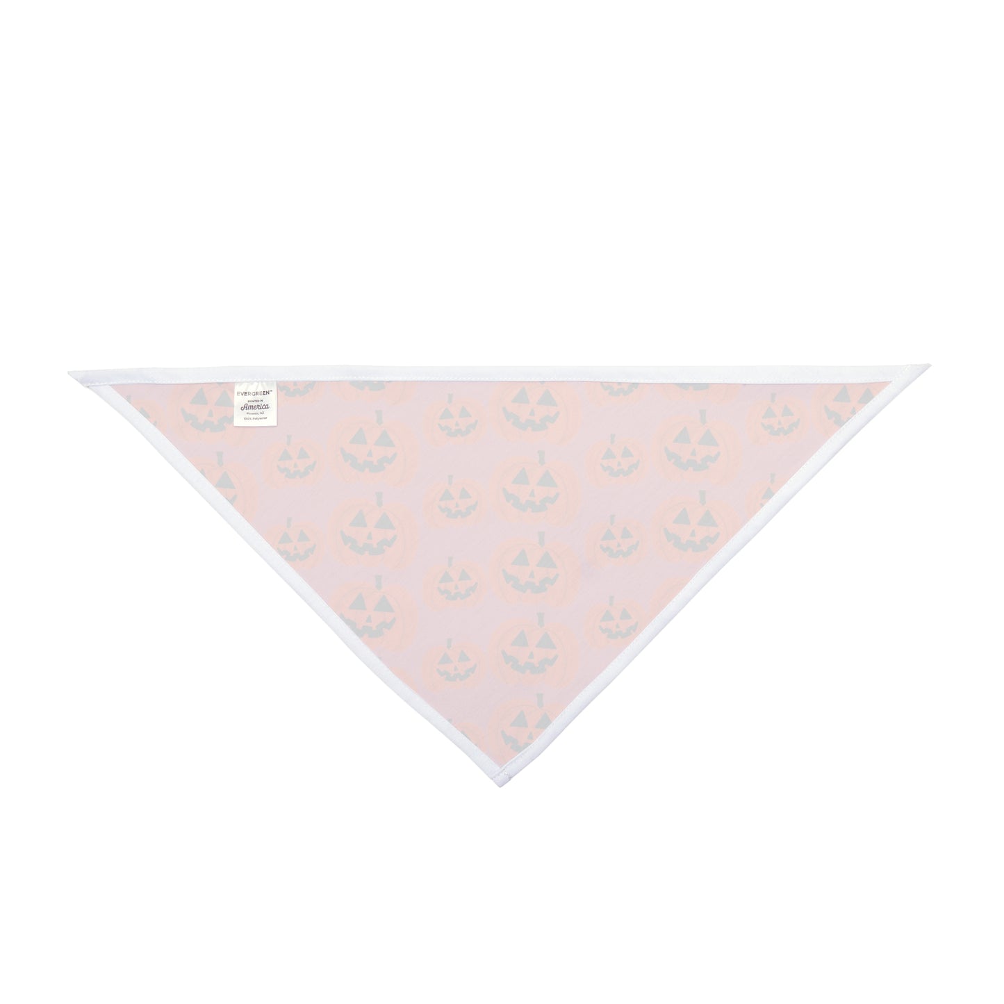 Pink Halloween Jack-O'-Lantern Pet Bandana