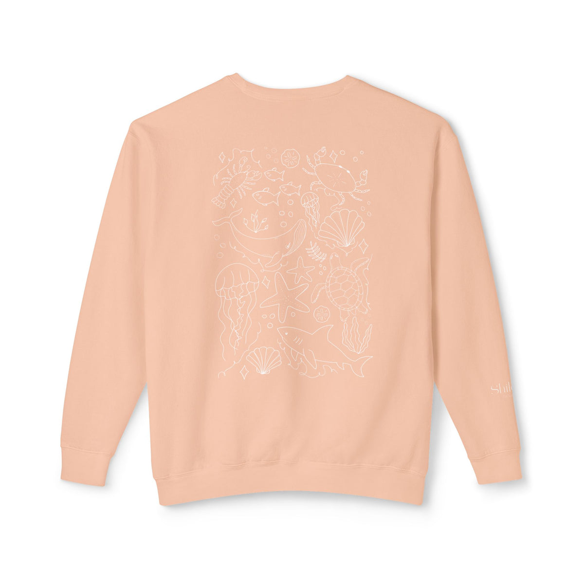 Cape Cod Sea Creature - Lightweight Crewneck Sweatshirt
