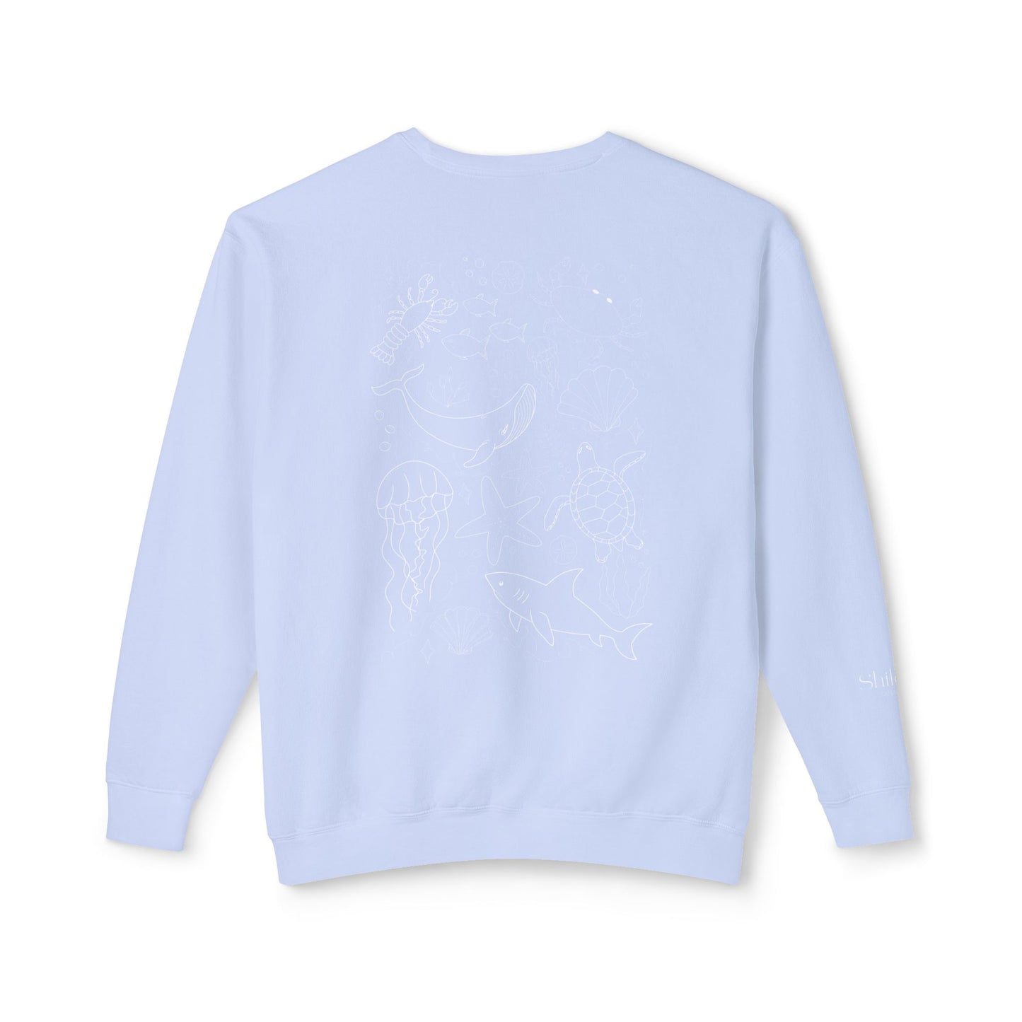 Cape Cod Sea Creature - Lightweight Crewneck Sweatshirt