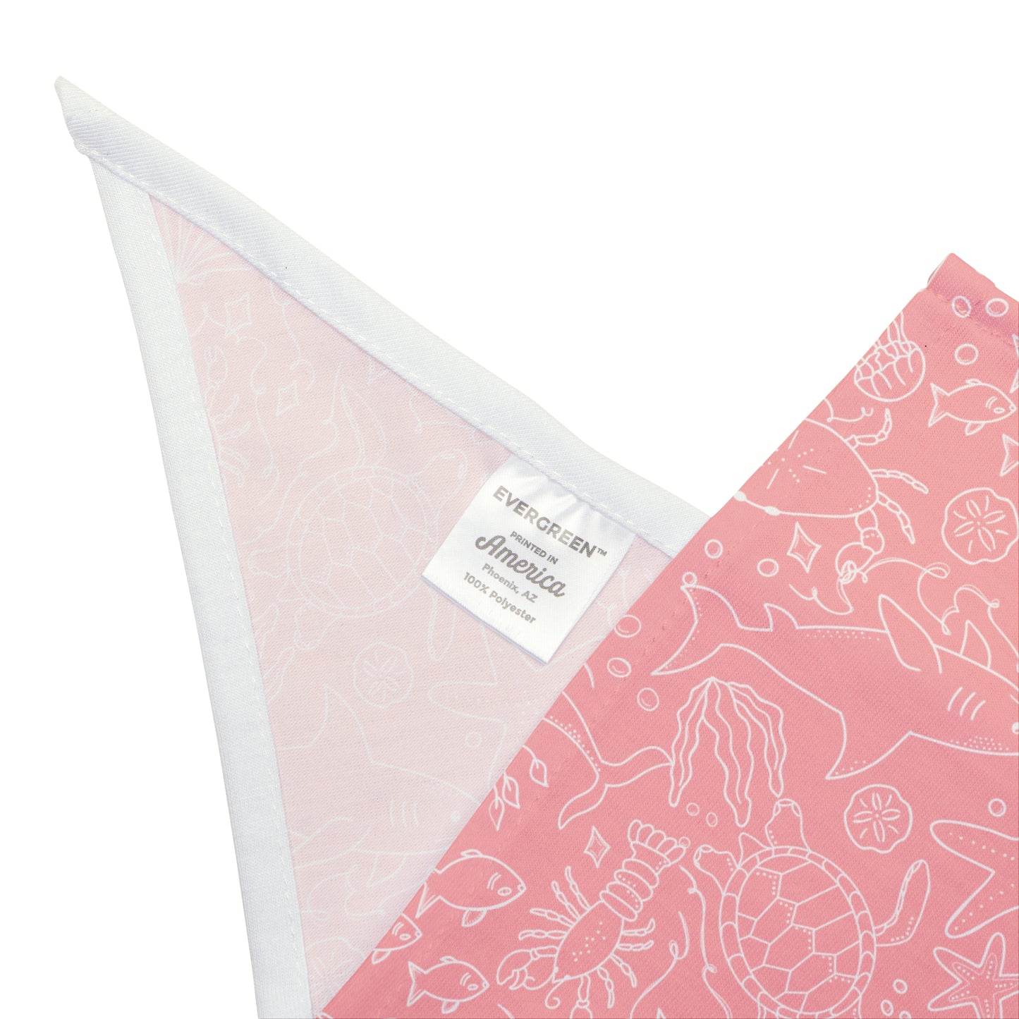 Underwater — Shells and Sea Creatures Dog & Cat Bandana