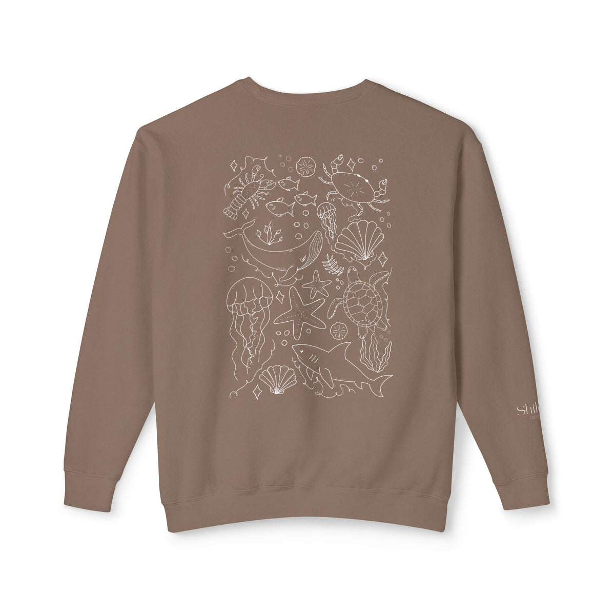 Cape Cod Sea Creature - Lightweight Crewneck Sweatshirt