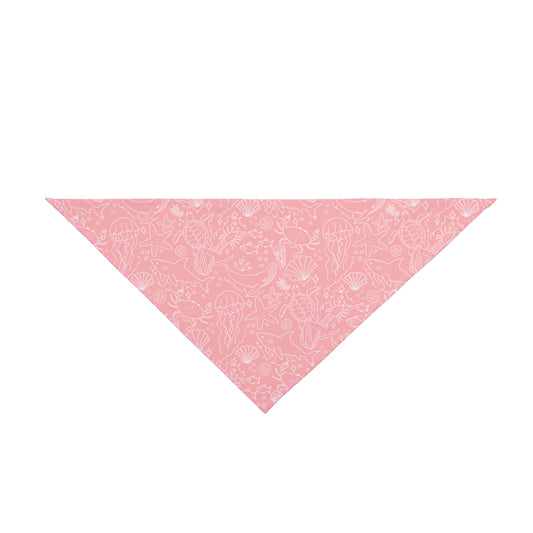 Underwater — Shells and Sea Creatures Dog & Cat Bandana